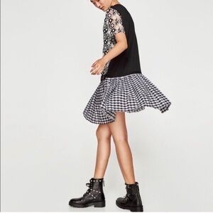 tracy turnblad black and white dress Abe Garcia 